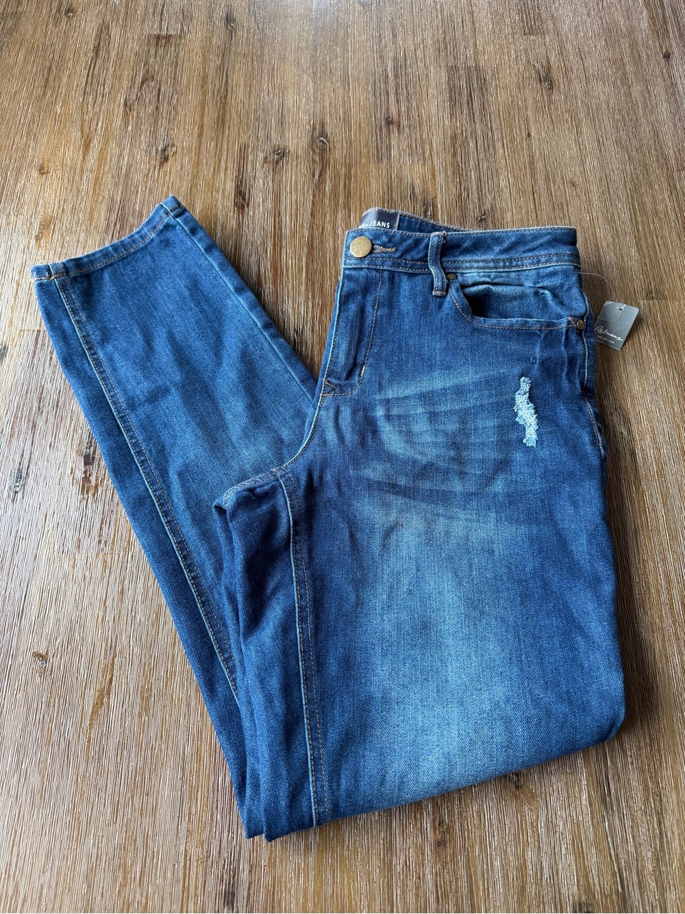 NWT Reitmans Women's Blue Denim Jeans size 8 Petite